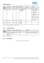 Preview for 48 page of SICK D 35 Series Operating Instructions Manual