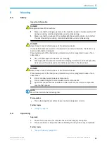 Preview for 49 page of SICK deTem4 Core A/P Operating Instructions Manual