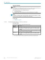 Preview for 56 page of SICK deTem4 Core A/P Operating Instructions Manual