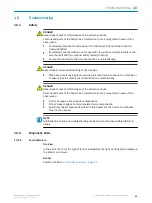 Preview for 49 page of SICK deTem4 Core Ex Operating Instructions Manual