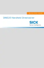 SICK DIM320 Quick Start Manual предпросмотр