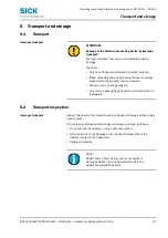 Preview for 21 page of SICK DL100 Pro Operating Instructions Manual