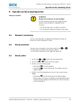 Preview for 39 page of SICK DL100 Pro Operating Instructions Manual