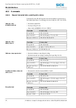 Preview for 70 page of SICK DL100 Pro Operating Instructions Manual