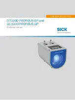 Preview for 1 page of SICK DL1000 Operating Instructions Manual