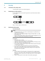 Preview for 21 page of SICK flexLock Operating Instructions Manual