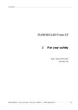 Preview for 13 page of SICK FLOWSIC100 Flare-XT Operating Instructions Manual