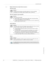 Preview for 20 page of SICK FLOWSIC100 Flare Operating Instructions Manual