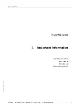 Preview for 7 page of SICK FLOWSIC30 Operating Instructions Manual