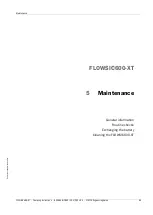 Предварительный просмотр 95 страницы SICK FLOWSIC600-XT Operating Instructions Manual