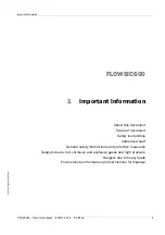 Preview for 9 page of SICK FLOWSIC600 Technical Information