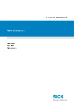 SICK FLPS Series Operating Instructions Manual preview