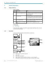 Preview for 12 page of SICK GLS611 Operating Instructions Manual