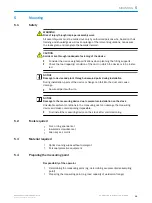 Preview for 19 page of SICK GM35 Operating Instructions Manual