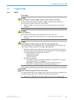 Предварительный просмотр 79 страницы SICK GM700 Ex Operating Instructions Manual