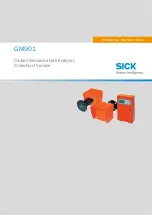 SICK GM901 Operating Instructions Manual preview