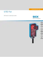 SICK GTE2 Flat Operating Instruction preview