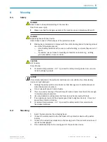 Preview for 13 page of SICK i10 Lock Operating Instructions Manual