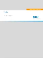 SICK i11s Operating Instructions Manual предпросмотр