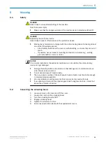 Preview for 13 page of SICK i14 Lock Operating Instructions Manual