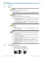 Preview for 14 page of SICK i15 Lock Operating Instructions Manual