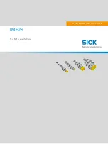 SICK IME2S Operating Instructions Manual preview