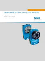 SICK InspectorP631 C-mount Operating Instructions Manual предпросмотр