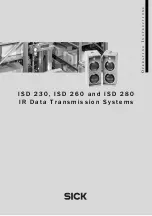 SICK ISD 230 Operating Instructions Manual предпросмотр