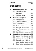 Preview for 62 page of SICK ISD400 Operating Instructions Manual