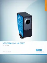 Preview for 1 page of SICK KTS-WB61141142 Series Manual