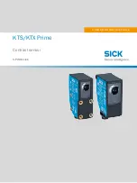 Предварительный просмотр 1 страницы SICK KTS Operating Instructions Manual