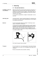 Preview for 46 page of SICK LBV 321 NAMUR Operating Instructions Manual