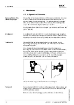 Preview for 10 page of SICK LBV 331 Operating Instructions Manual