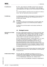 Preview for 11 page of SICK LBV 331 Operating Instructions Manual