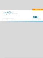 SICK Lector62 Series Online Help Manual preview