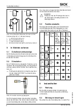 Preview for 6 page of SICK LFV 200 Operating Instructions Manual