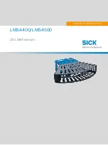 SICK LMS4400 Operating Instructions Manual preview