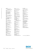 Preview for 216 page of SICK LMS511 SE Operating Instructions Manual