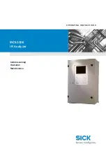 Preview for 1 page of SICK MCS100E Operating Instructions Manual