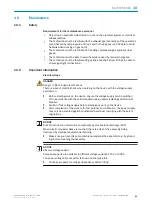 Preview for 41 page of SICK MCS200HW-MP Operating Instructions Manual