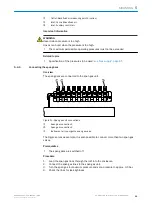 Предварительный просмотр 29 страницы SICK MCS200HW Operating Instructions Manual