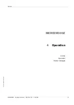 Preview for 31 page of SICK MERCEM300Z Operating Instructions Manual