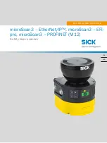 SICK microScan3-EFI-pro Mounting Instructions preview