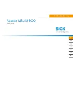 Preview for 2 page of SICK MSL/M4000 Mounting Instructions