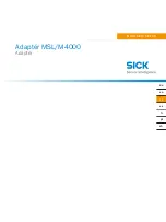 Предварительный просмотр 10 страницы SICK MSL/M4000 Mounting Instructions