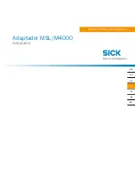 Предварительный просмотр 14 страницы SICK MSL/M4000 Mounting Instructions