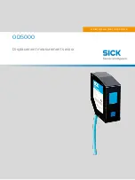 SICK OD5000 Series Operating Instructions Manual preview