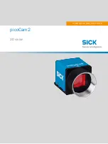 SICK picoCam2 Operating Instructions Manual preview