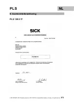 Preview for 273 page of SICK PLS 10X-317 Operating Manual