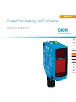 Preview for 68 page of SICK PowerProx WTT12L-A Series Operating Instructions Manual